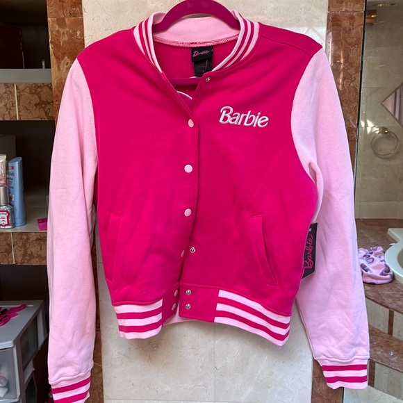BNWT! Barbie Varsity Jacket - Picture 1 of 6